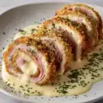 crispy creamy chicken cordon bleu Recipe