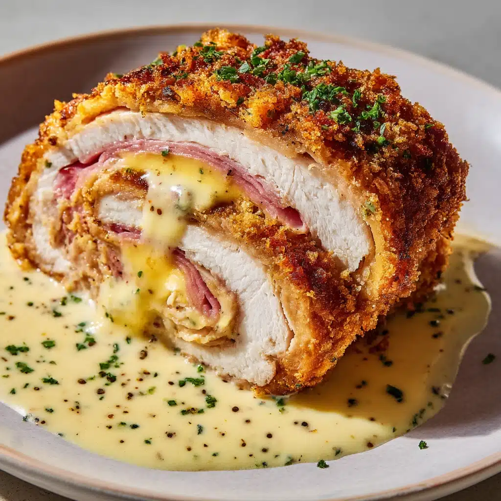 crispy creamy chicken cordon bleu Recipe - Recipe Image