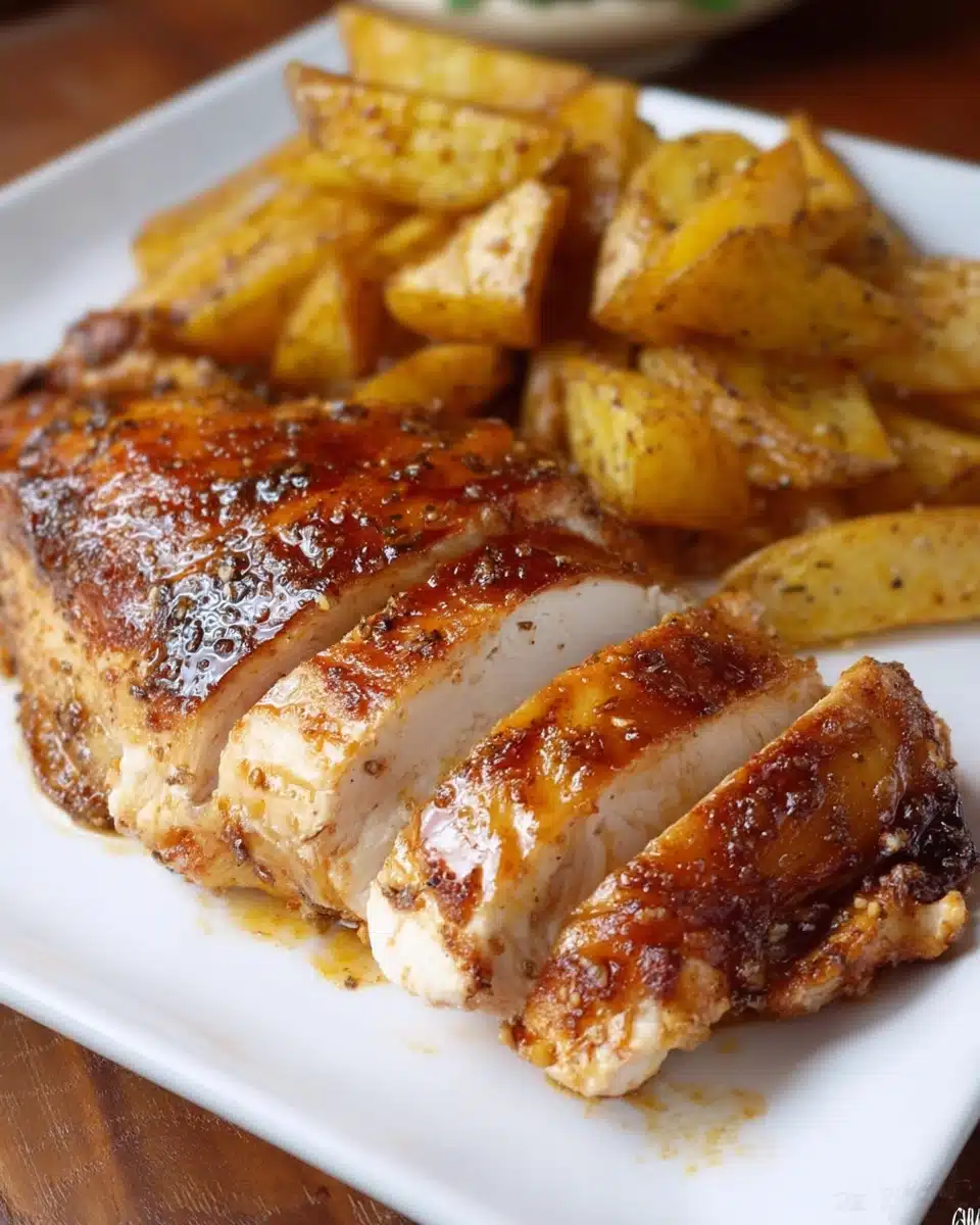 Sheet Pan Chicken and Potatoes Recipe