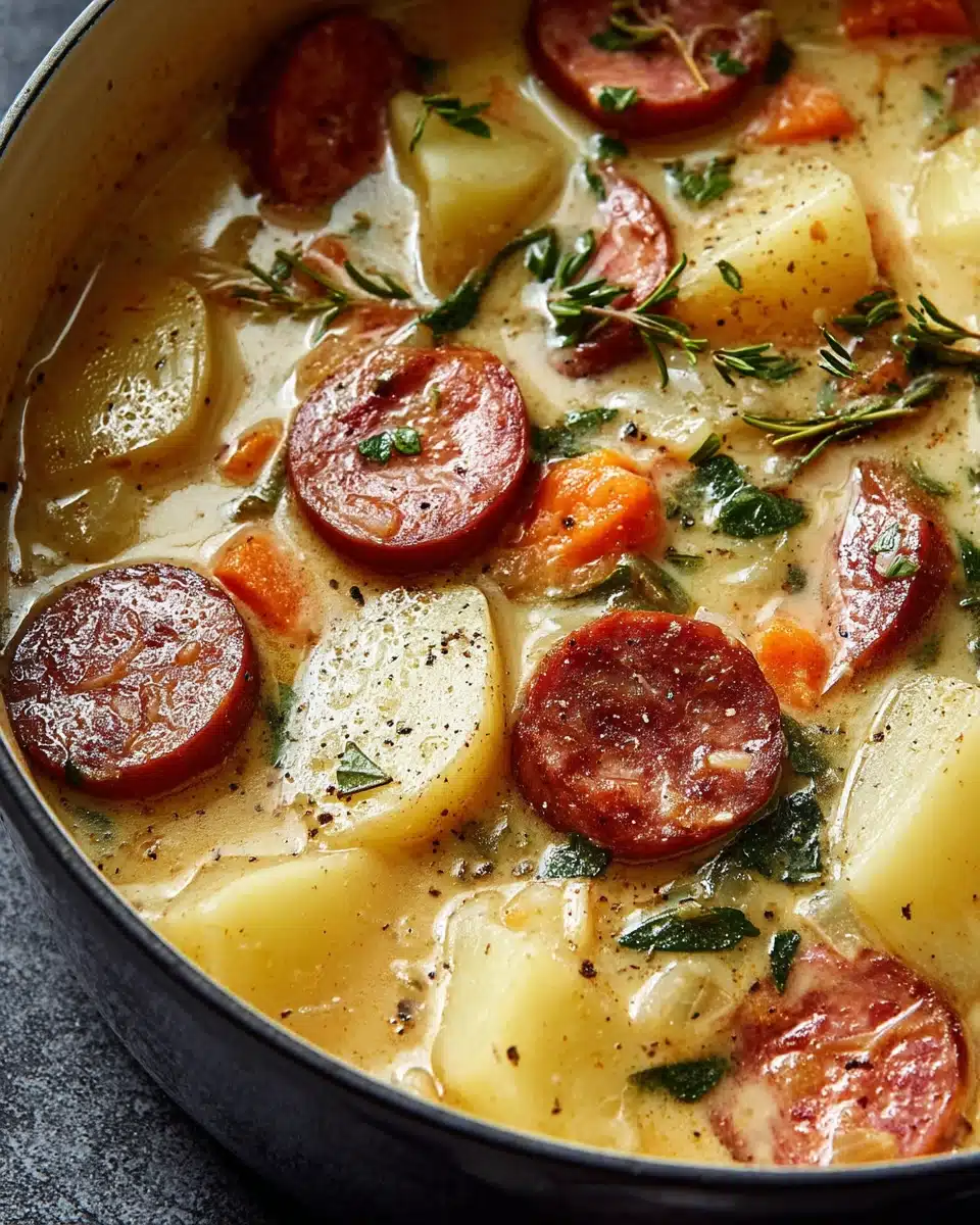 Kielbasa Potato Soup Recipe