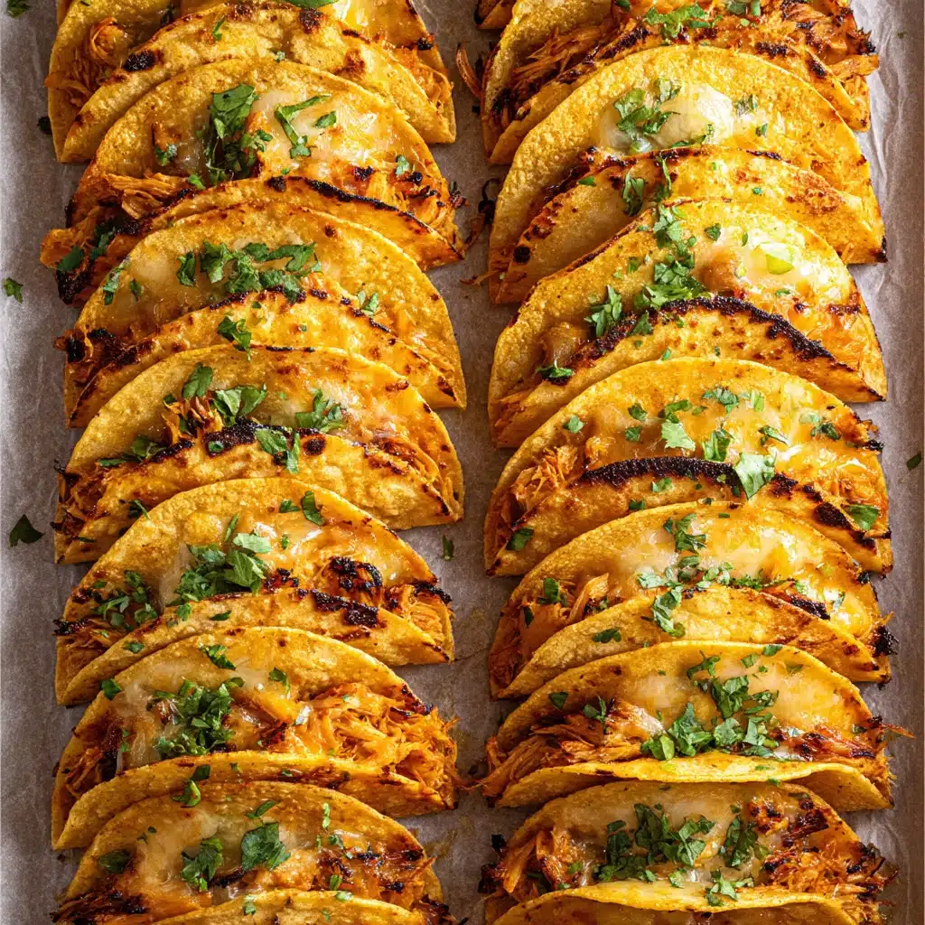 20 Minute Mini Baked Chicken Tacos Recipe - Recipe Image