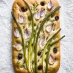 Decorated Focaccia Bread Recipe
