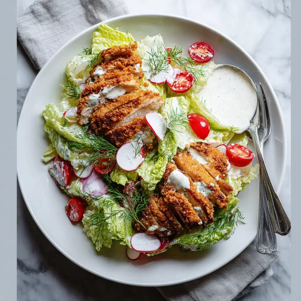 Fried Chicken Salad Recipe - Recipe Image