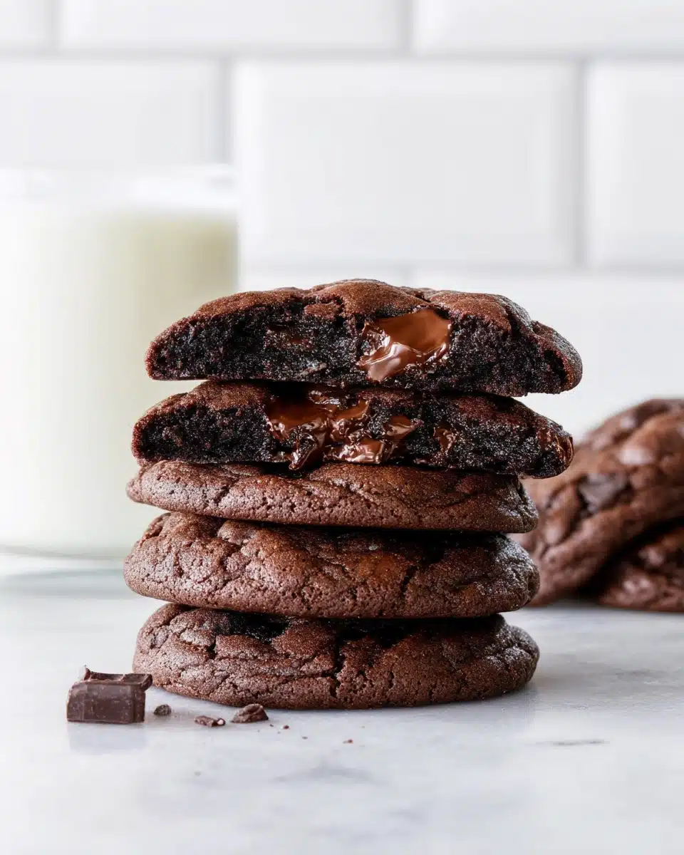 Double Chocolate Chip Cookies Recipe
