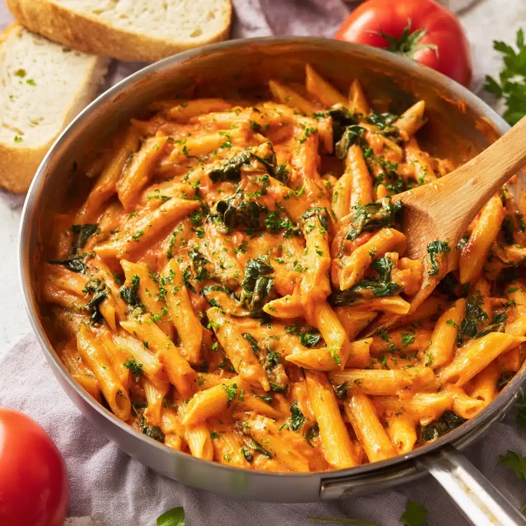 Penne Rosa Pasta Recipe - Recipe Image