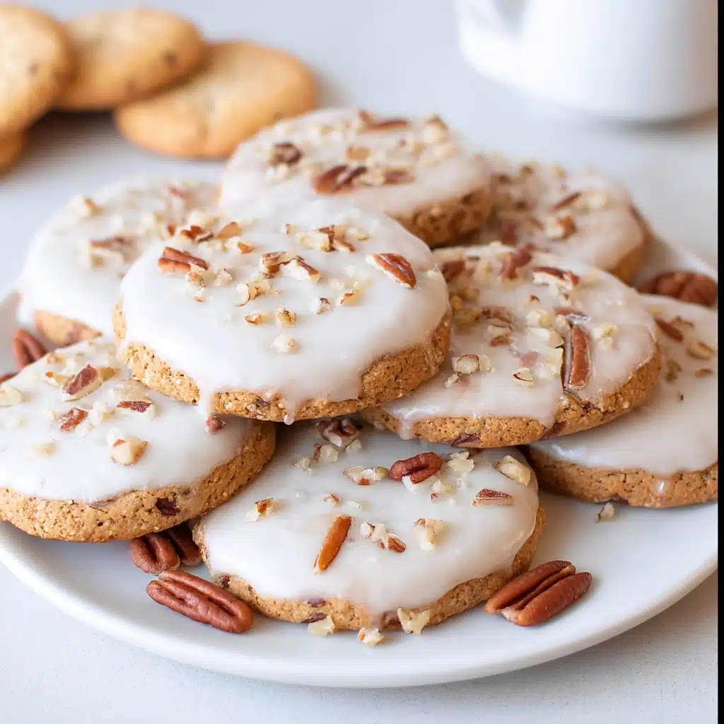 Pecan Sugar Cookies Recipe - Recipe Image