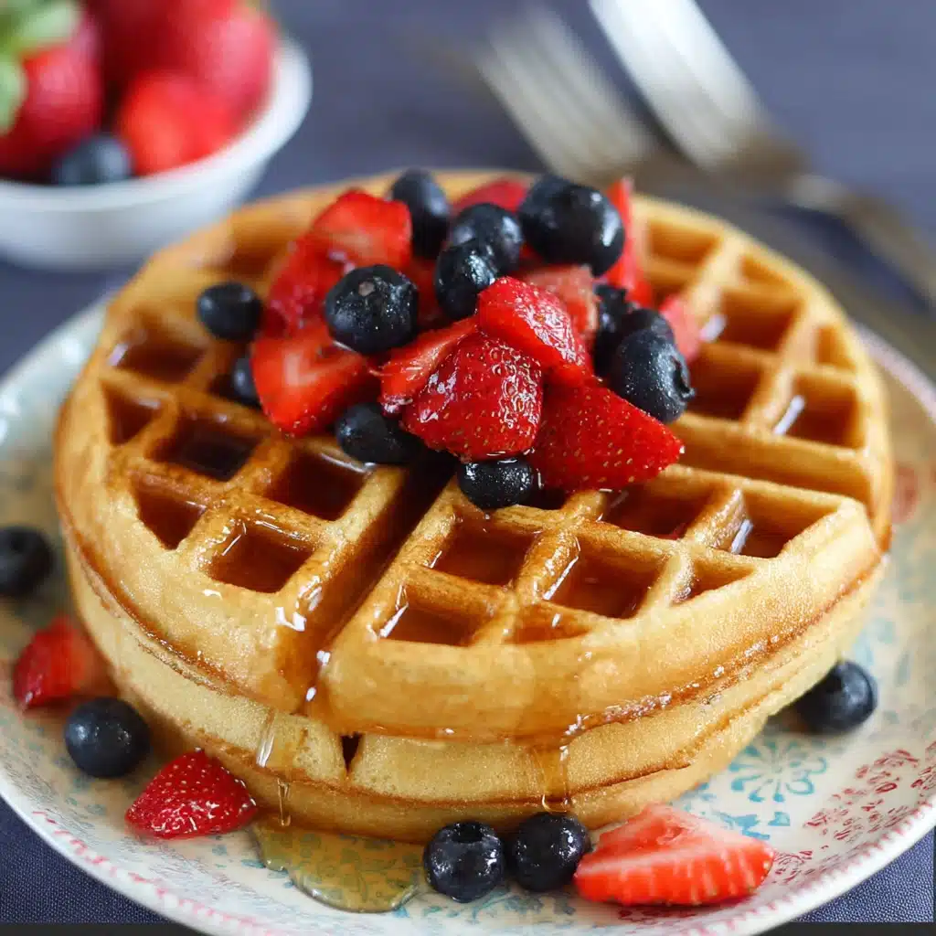 Buttermilk Waffles Recipe - Recipe Image