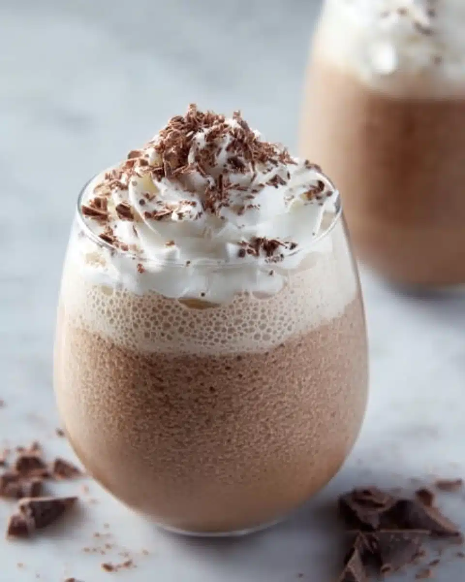 Frozen Hot Chocolate Recipe