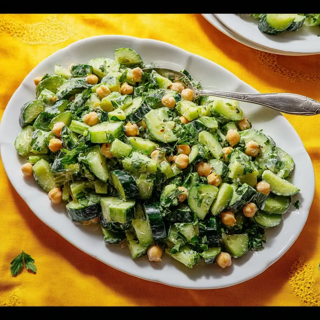 Rudy’s Sunshine Salad Tahini Israeli Salad Recipe - Recipe Image
