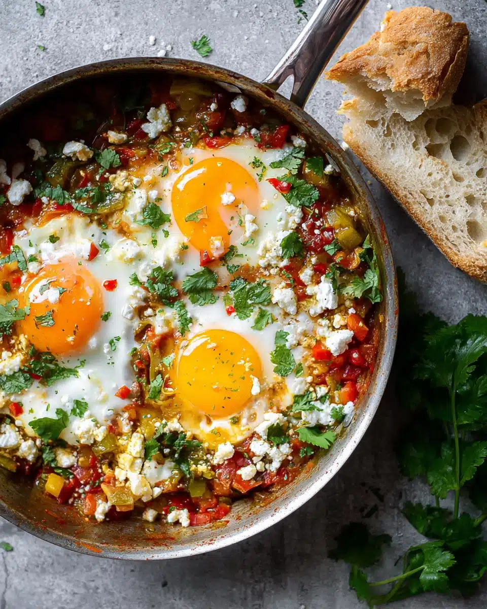 Shakshuka with Brussels and Feta Recipe