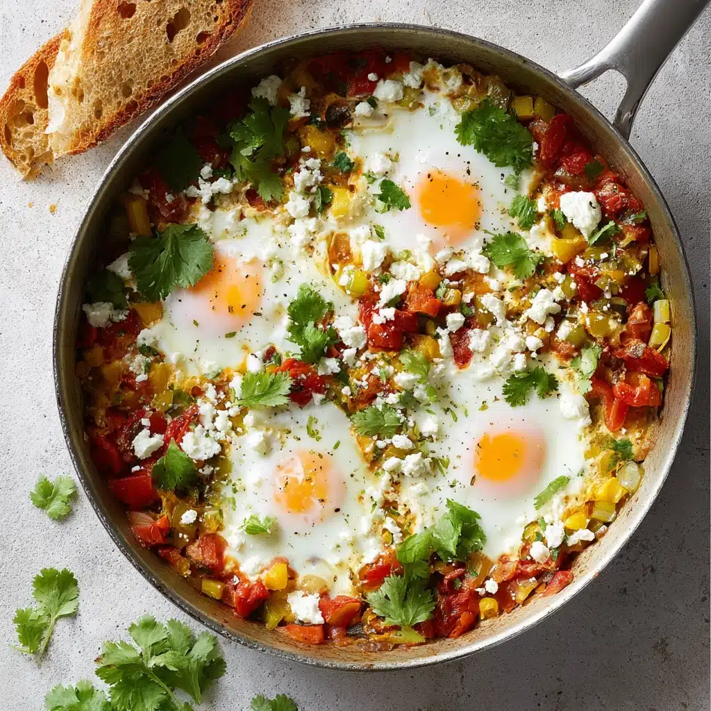 Shakshuka with Brussels and Feta Recipe - Recipe Image