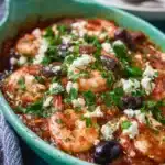 Greek Shrimp with Tomatoes and Feta Recipe