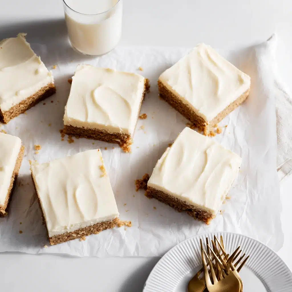 Easy Gingerbread Cookie Bars Recipe - Recipe Image
