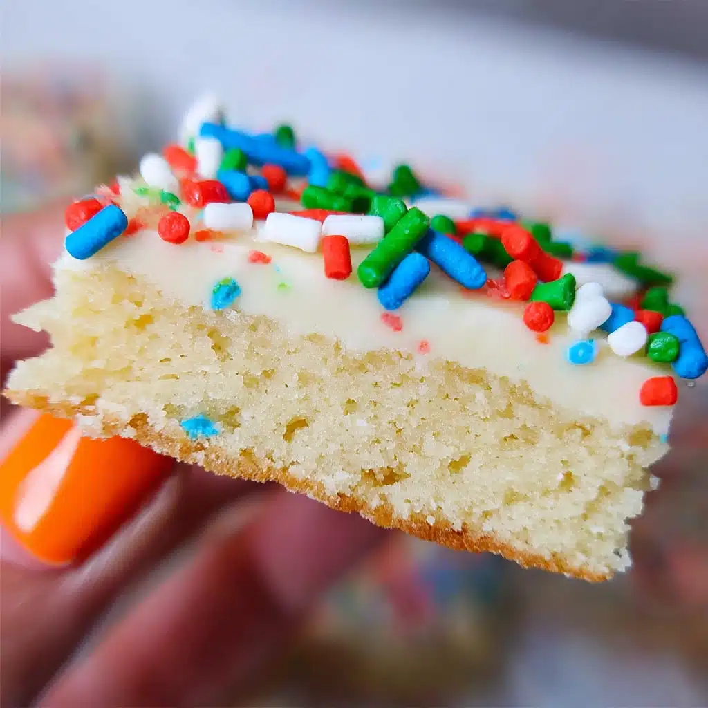 Quick and Easy Sugar Cookie Bars Recipe - Recipe Image