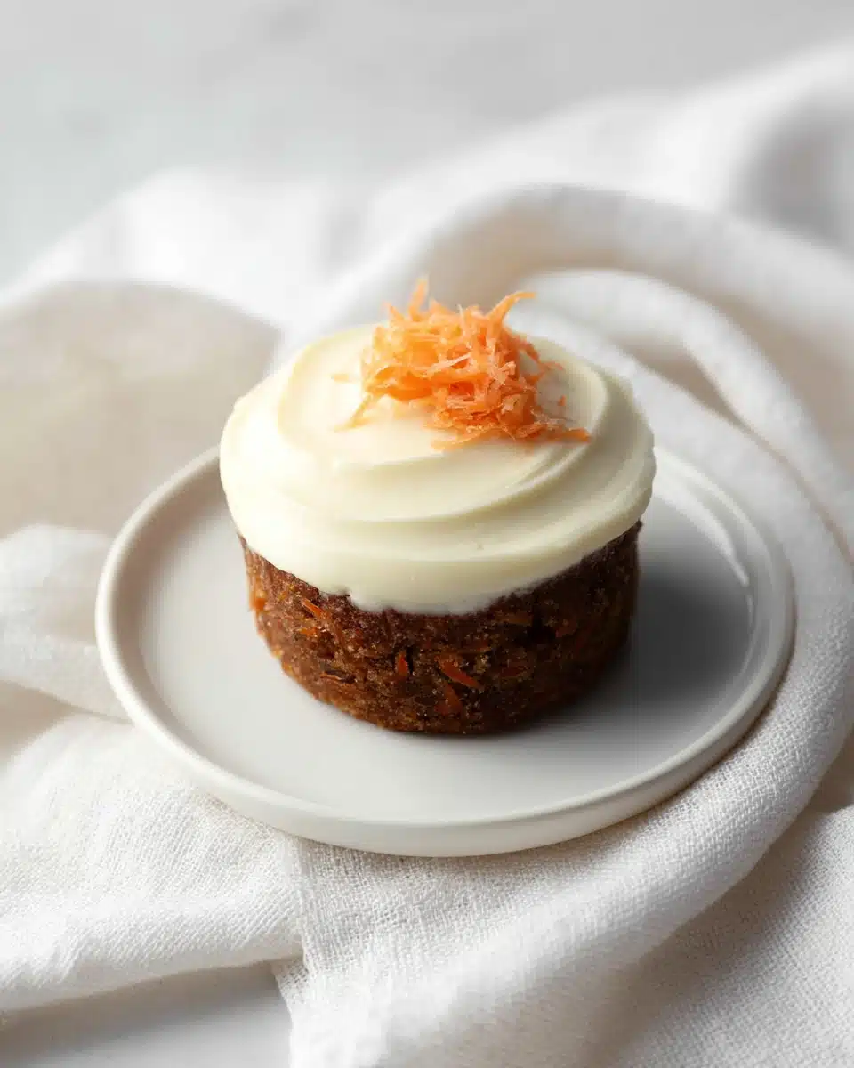 Single Serve Carrot Cake Recipe