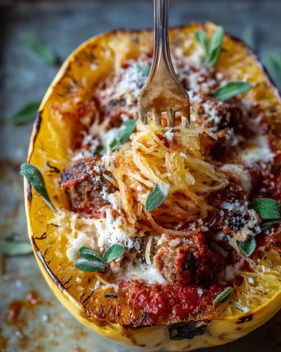 Spaghetti Squash Parmesan Recipe