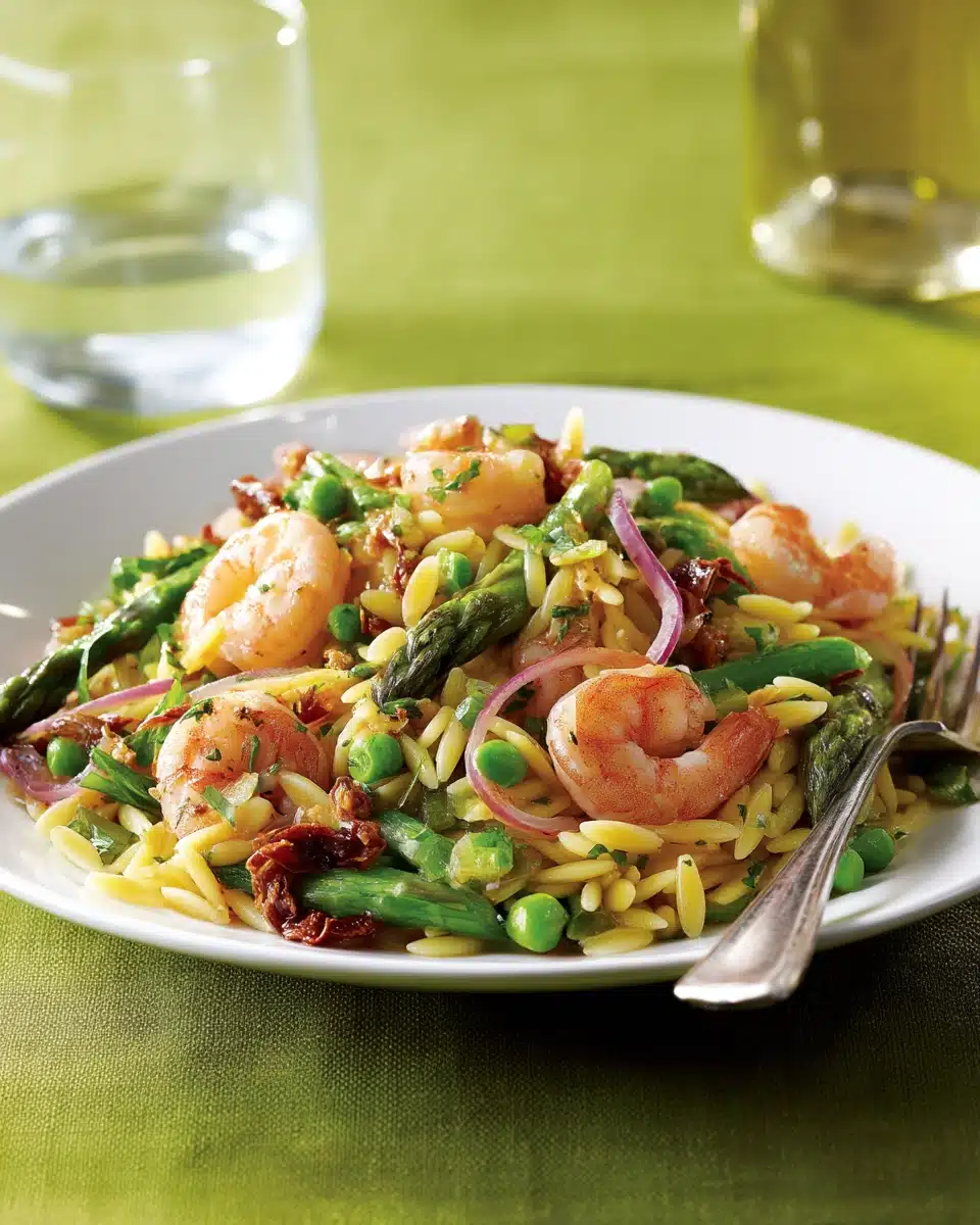 Dilled Shrimp and Orzo Bowl Recipe