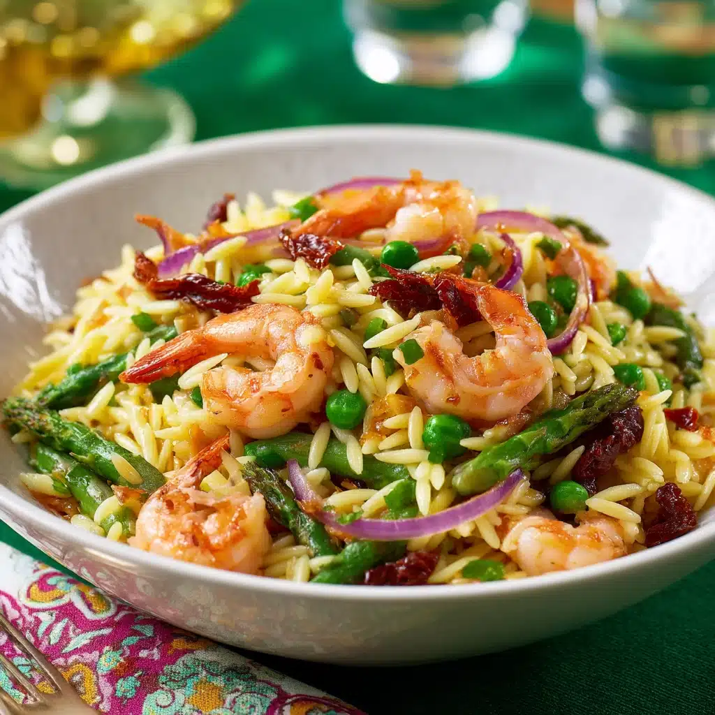 Dilled Shrimp and Orzo Bowl Recipe - Recipe Image