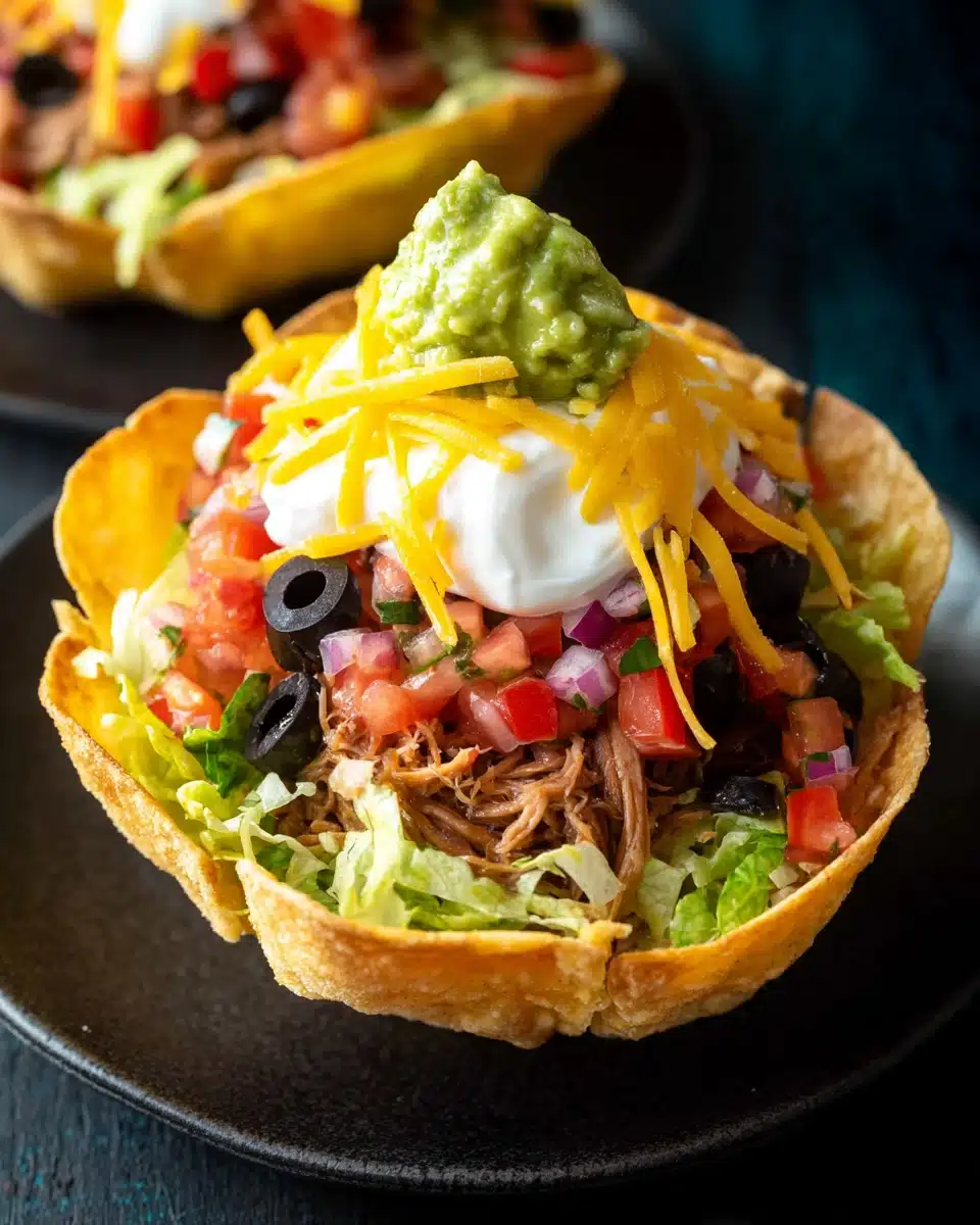 Bubbly Taco Salad Bowl Recipe