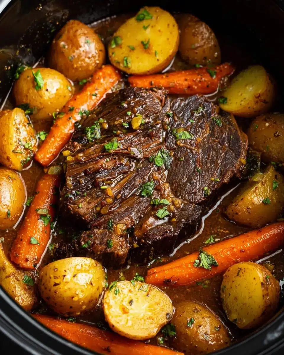 Slow Cooker Pot Roast Recipe