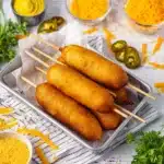Cheesy Jalapeño Corn Dogs Recipe