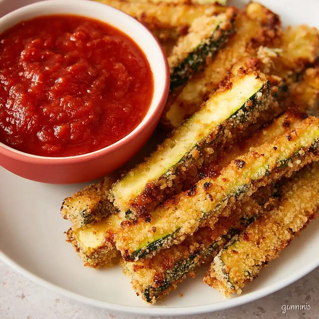 Baked Zucchini Sticks Recipe - Recipe Image