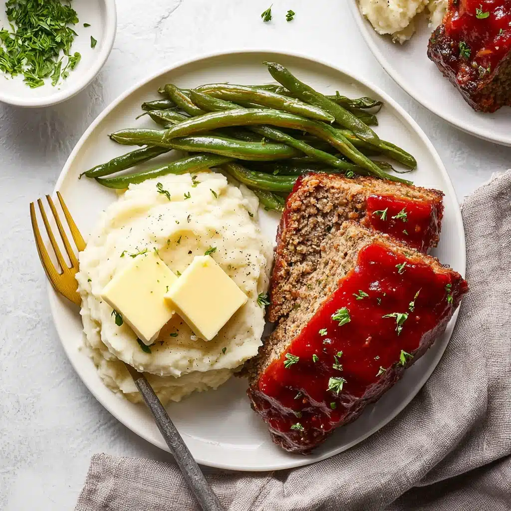 Classic Homemade Meatloaf Recipe - Recipe Image