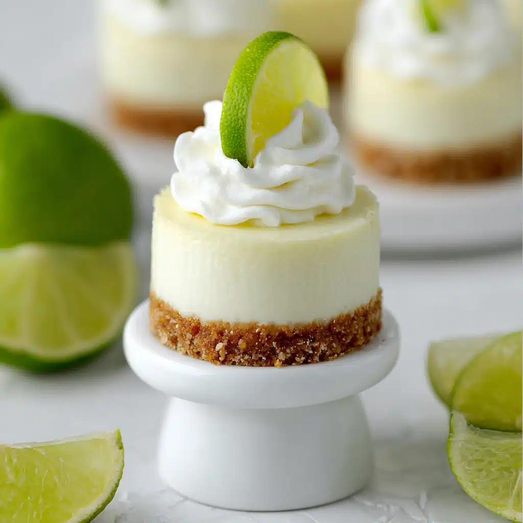 Mini Key Lime Pie Cheesecakes Recipe - Recipe Image