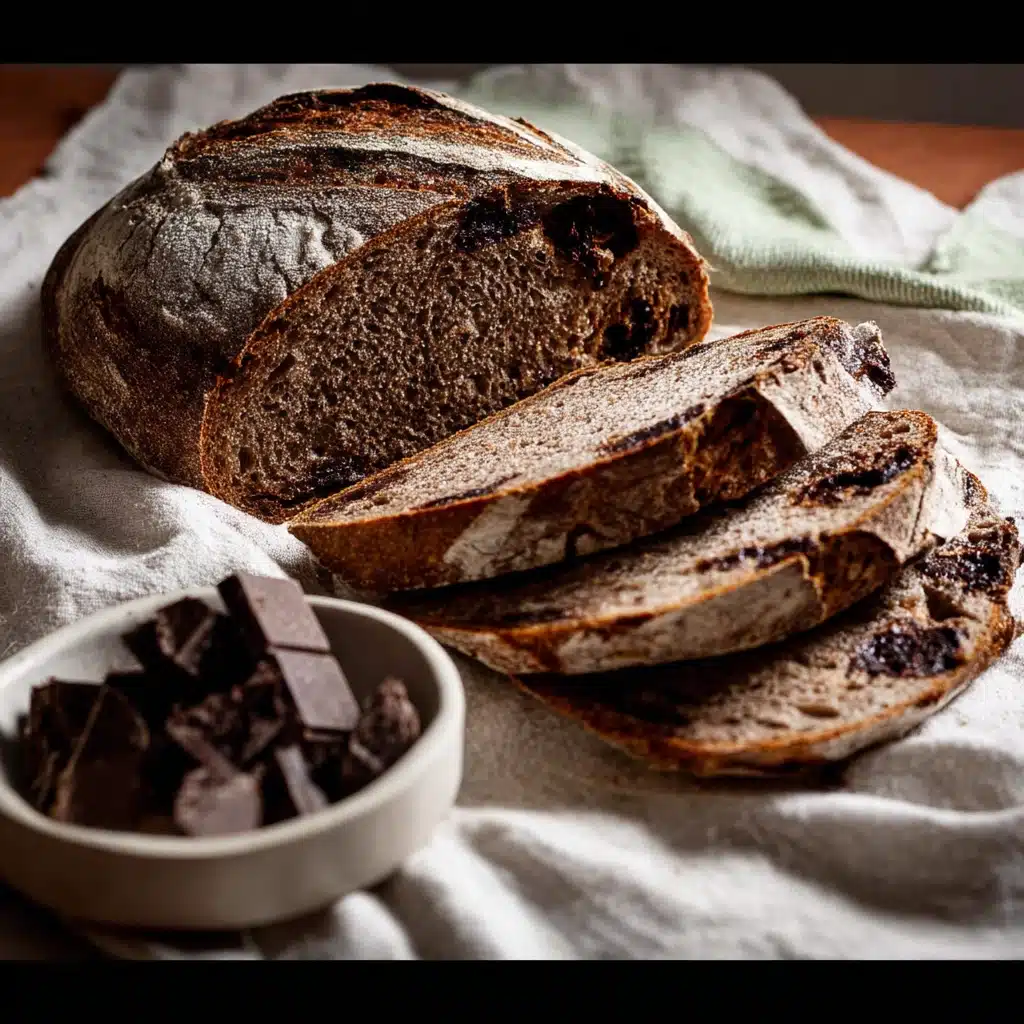 Double Chocolate Sourdough Bread Recipe - Recipe Image