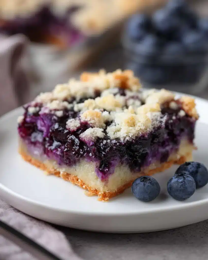 Easy Blueberry Pie Bars Recipe