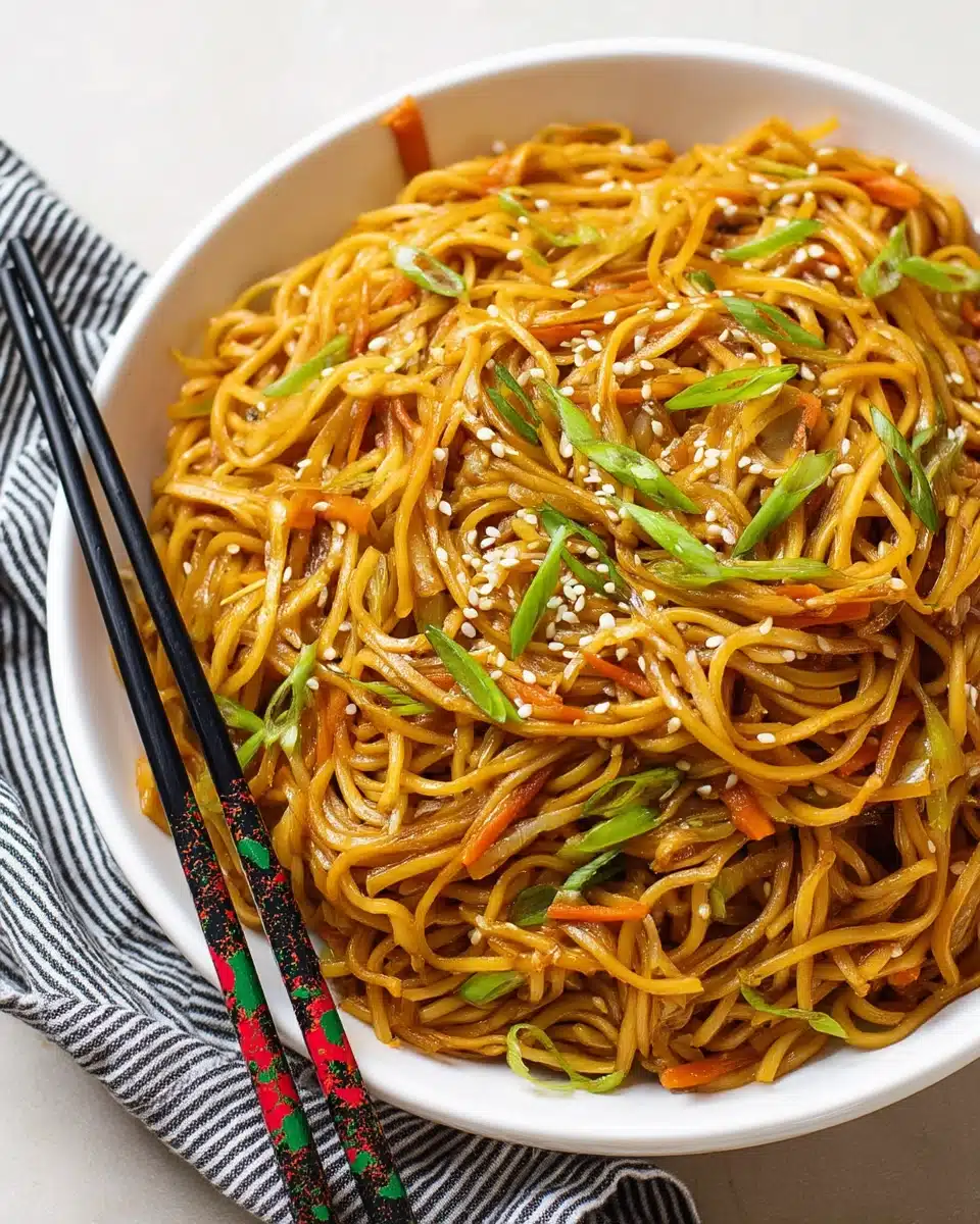 Easy One-Pot Teriyaki Noodles Recipe