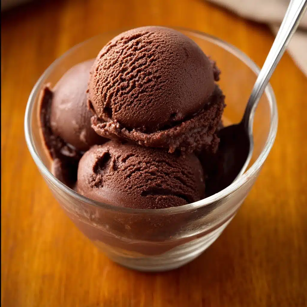 Chocolate Sorbet Recipe - Recipe Image