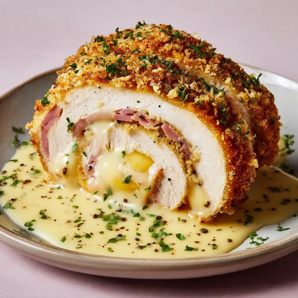 crispy creamy chicken cordon bleu Recipe - Recipe Image