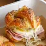 Baked Ham and Cheese Croissants Recipe