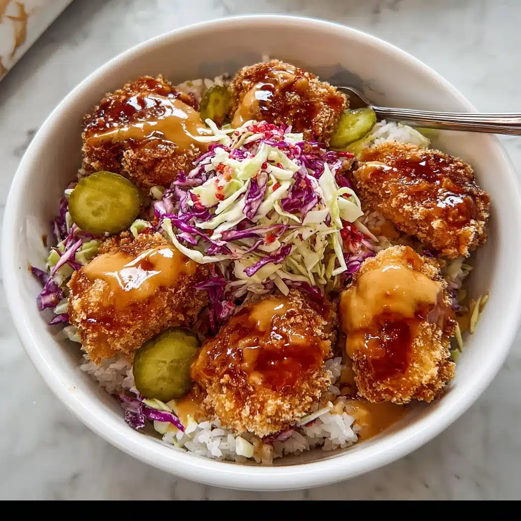 Hot Honey Chicken Bowls Recipe - Recipe Image