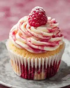 Raspberry Swirl Cupcakes Recipe
