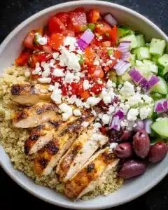 Greek Chicken Bowl Recipe