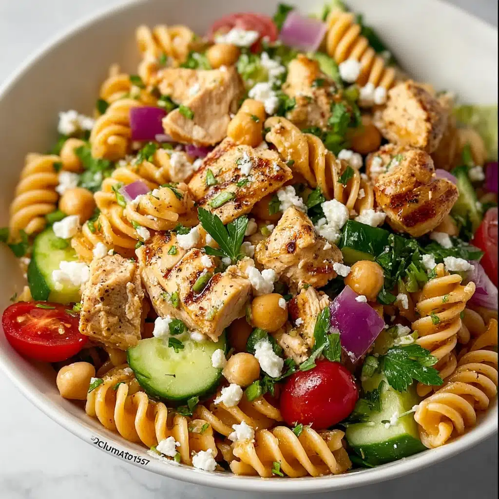 High-Protein Pasta Salad Recipe - Recipe Image