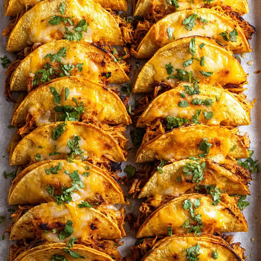 20 Minute Mini Baked Chicken Tacos Recipe - Recipe Image