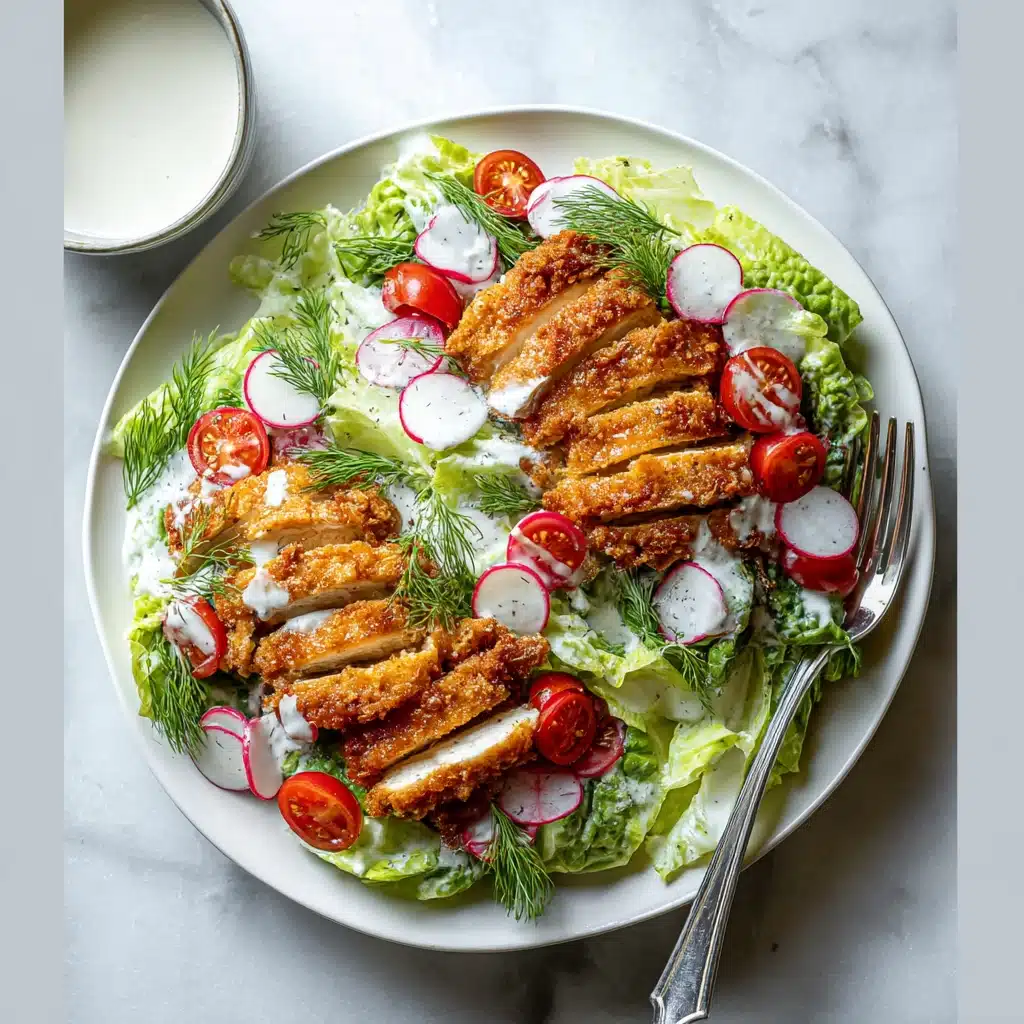 Fried Chicken Salad Recipe - Recipe Image