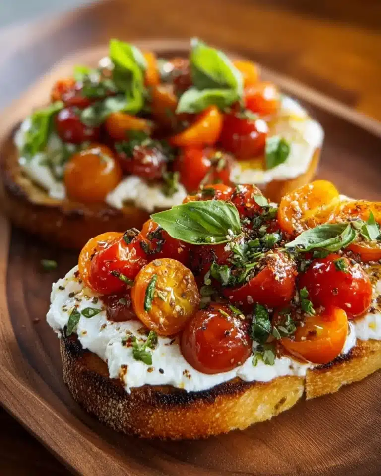 Burrata Bruschetta Recipe