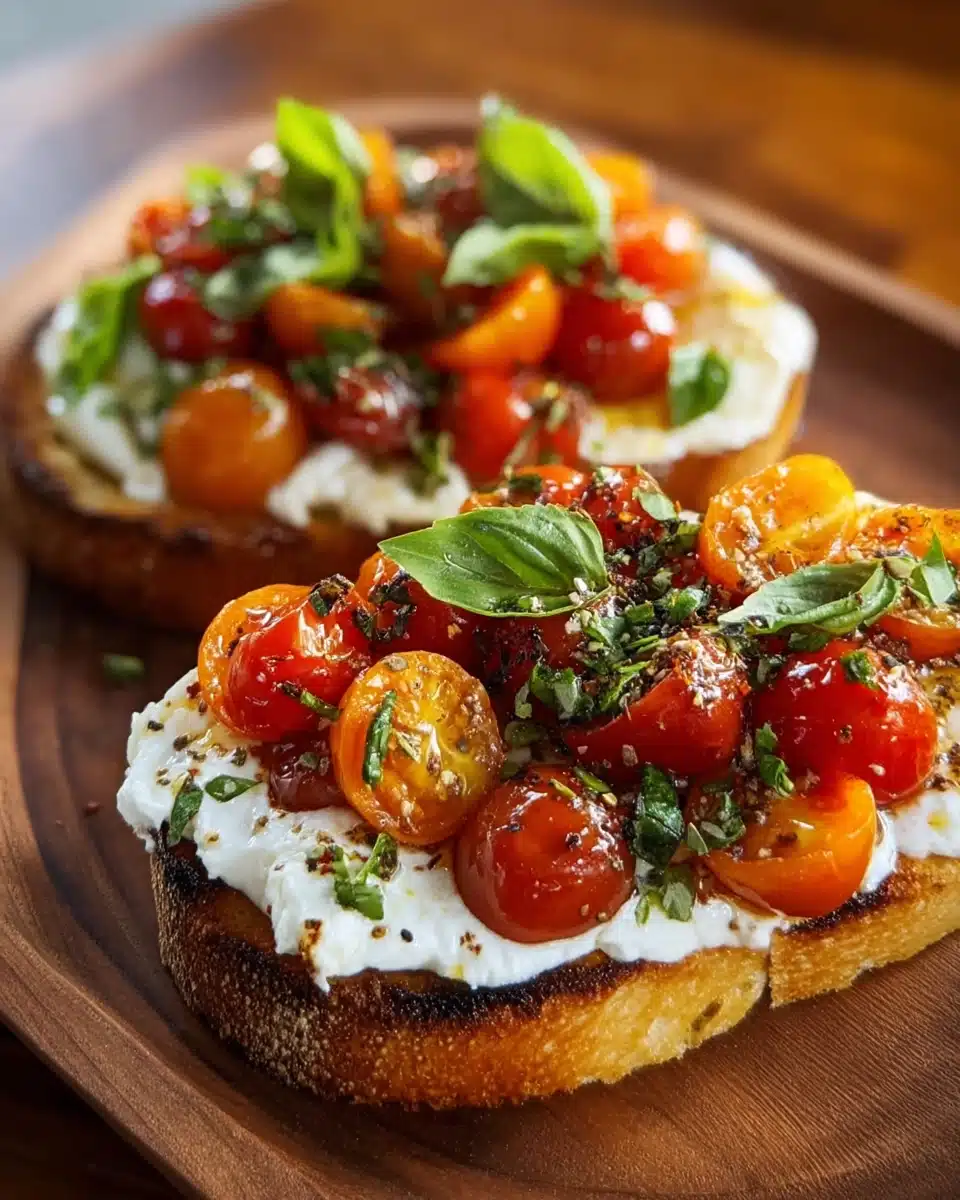Burrata Bruschetta Recipe