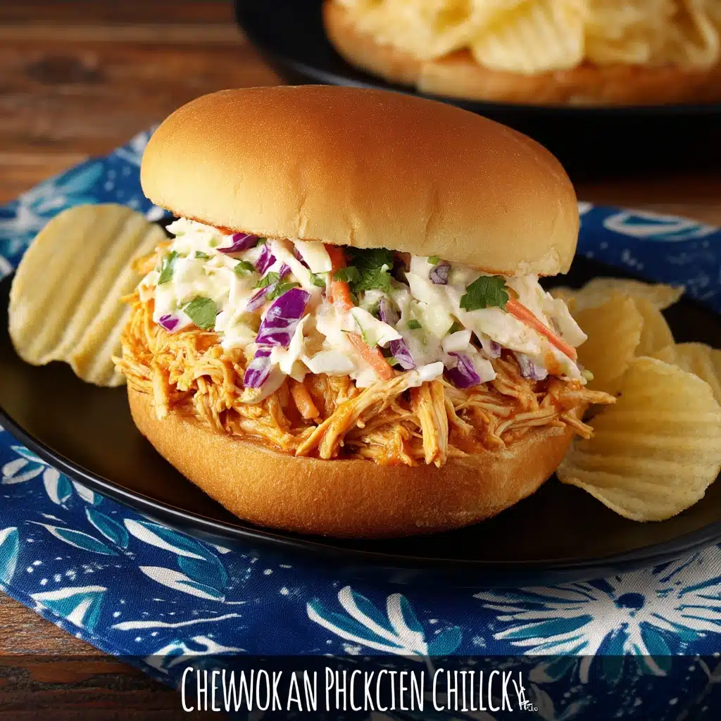 Crock Pot Hawaiian Chicken Sandwiches Recipe - Recipe Image