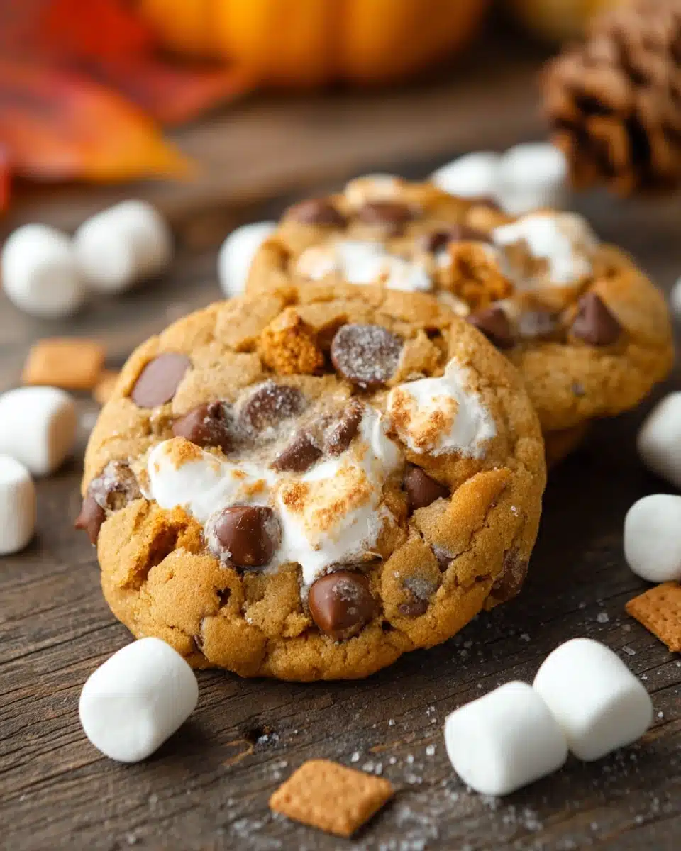 Pumpkin S’mores Cookies Recipe