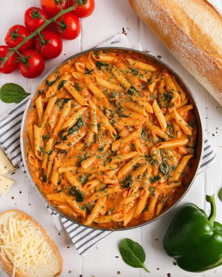 Penne Rosa Pasta Recipe