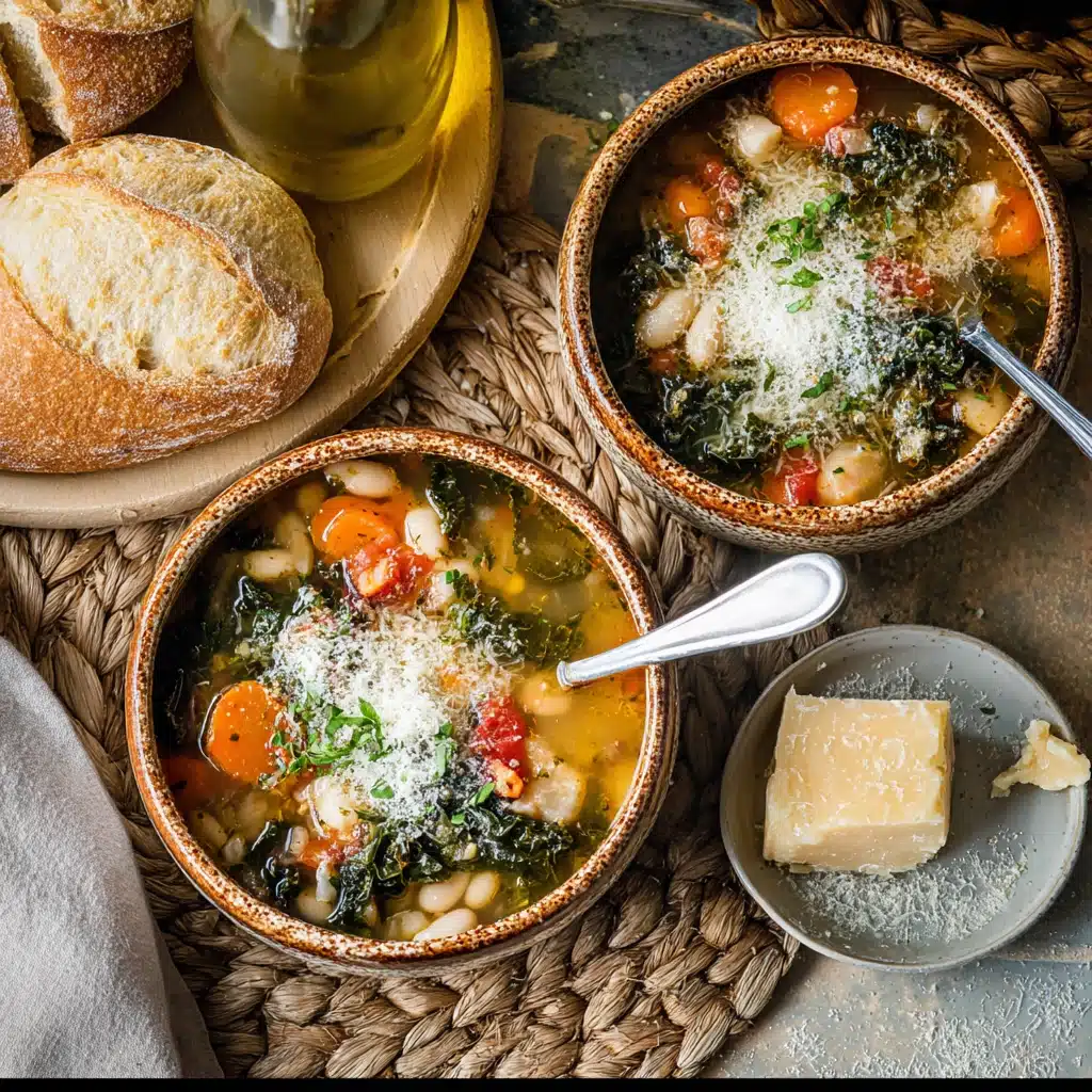 Ribollita Italian Bean Soup Recipe - Recipe Image