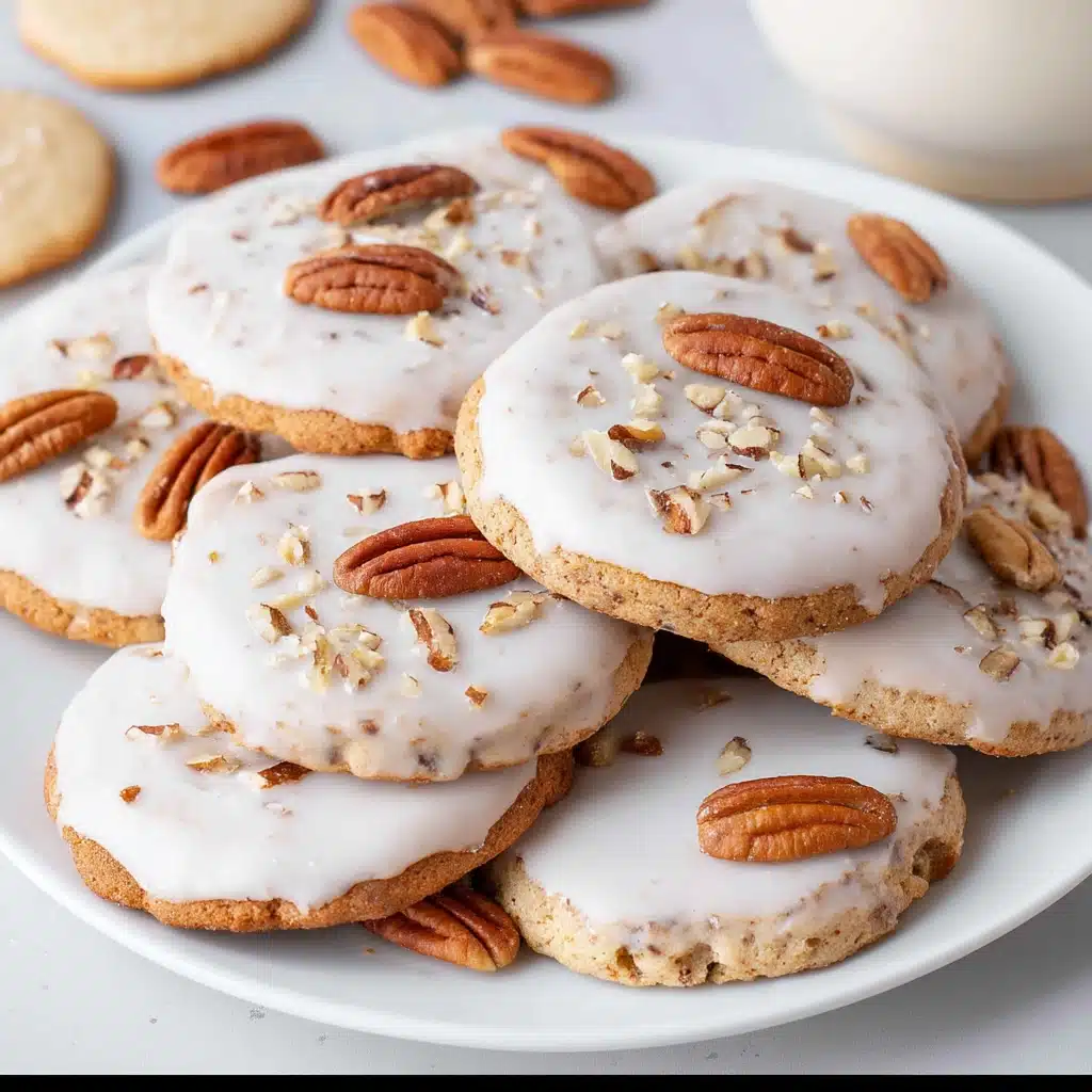 Pecan Sugar Cookies Recipe - Recipe Image