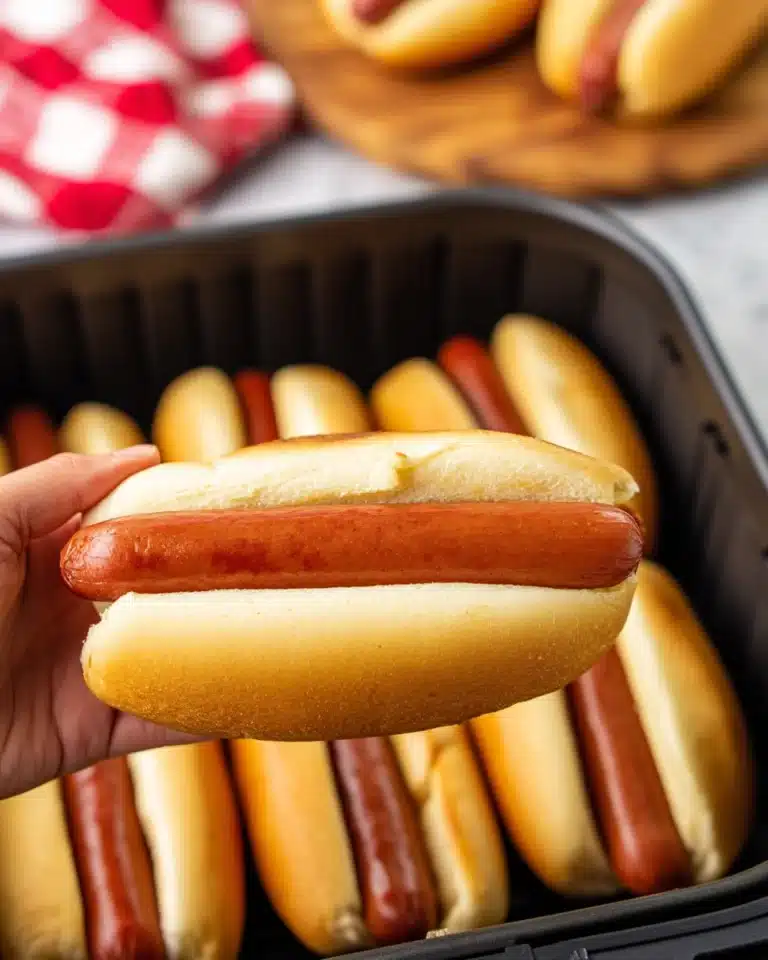 Air Fryer Hot Dogs Recipe