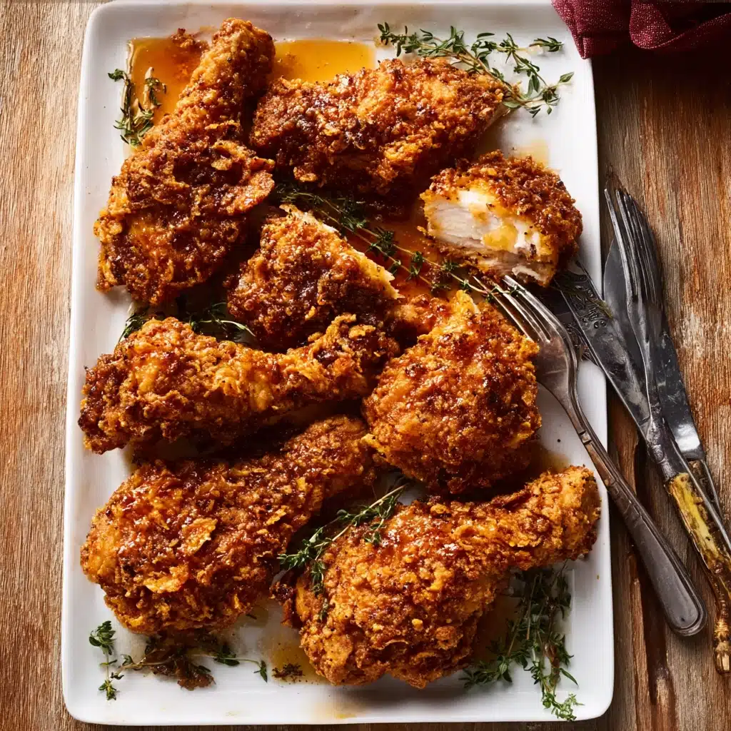 Southern Baked Maple Citrus Chicken Legs Recipe - Recipe Image