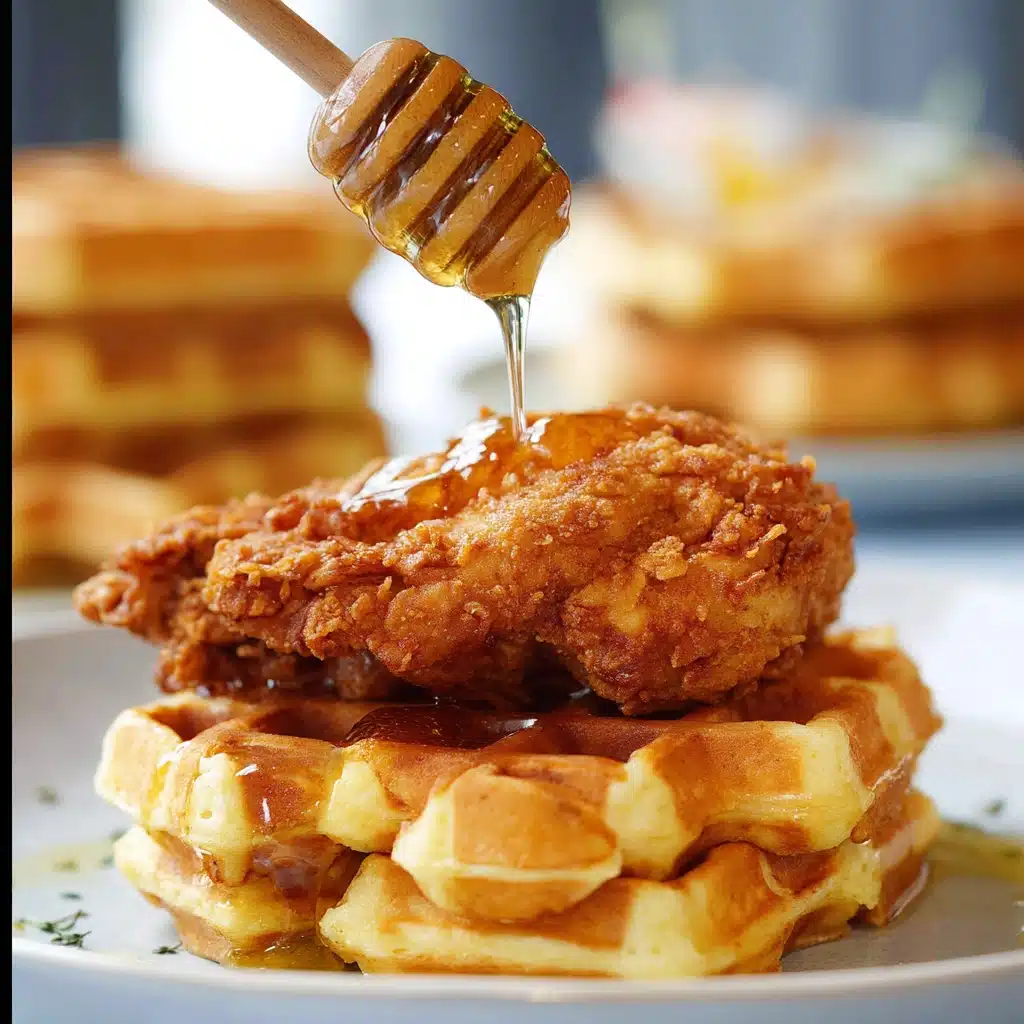 Waffles and Chicken Recipe - Recipe Image
